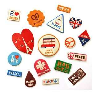  Travel Leather Sticker, London Arts, Crafts & Sewing