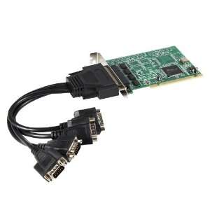   PCI RS232 Serial Adapter Card with 16550 UART (PCI4S550) Electronics