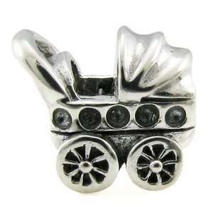  Ohm Baby Carriage European Bead: Arts, Crafts & Sewing
