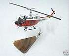 Bell UH 1 Huey Helicopter Wood Marines Model Plane