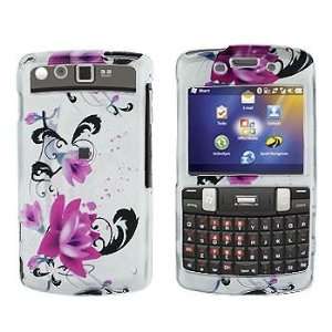 Ace2 i350 PDA Cell Phone Red Flower on White Design Protective Case 