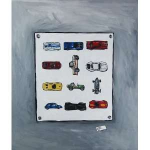  Cars Canvas Reproduction Baby