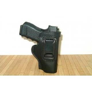 Glock 26 27 33 Pro Carry LT CCW IWB Leather Gun Holster New Black 