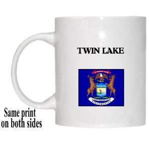  US State Flag   TWIN LAKE, Michigan (MI) Mug Everything 
