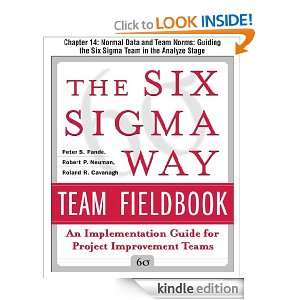 The Six Sigma Way Team Fieldbook, Chapter 14 Normal Data and Team 