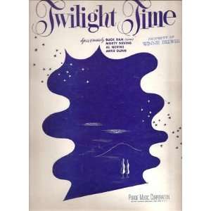  Sheet Music Twilight Time Frankie Carle 132 Everything 