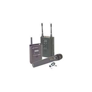  Azden Professional 2 Channel UHF Wireless Handheld And 