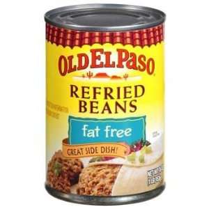  El Paso Fat Free Refried Beans 16 oz  Grocery & Gourmet 