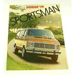   1979 79 Dodge SPORTSMAN Van Wagon BROCHURE B100 B200: Everything Else