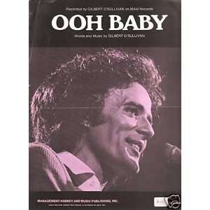 Sheet Music Gilbert O Sullivan Ooh Baby 109: Everything 