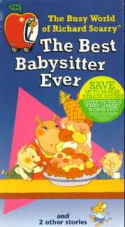   for The Busy World of Richard Scarry   The Best Babysitter Ever [VHS