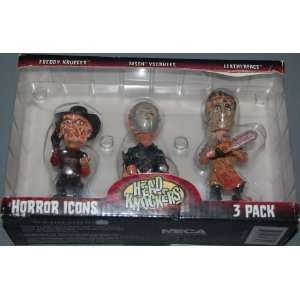  Horror Icons Mini Headknockers 3 Pack Freddy Jason 