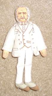 Doll 7 Cloth Mark Twain Hallmark Doll 1970s  