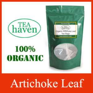 Organic Artichoke Leaf Herb Herbal Tea   25 Tea Bags  