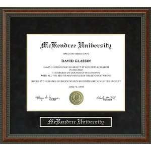  McKendree University Diploma Frame