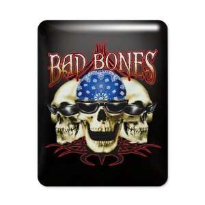  iPad Case Black Bad Bones Skulls: Everything Else