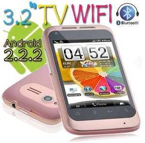 Android 2.2.2Unlocked Dual Sim Analog TV/WIFI Mobile Smart Cell 