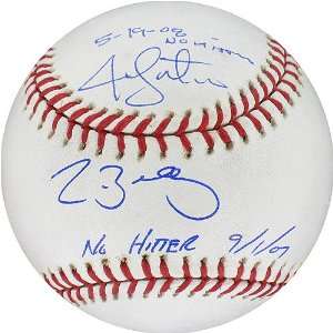  Jon Lester Clay Buchholtz Signed MLB Baseball Dates Of No 
