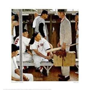  Norman Rockwell   Rookie Giclee Canvas