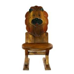   Childrens Wood Folding Chair   Smiling Lion Design: Furniture & Decor