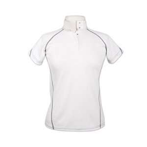SmartPak Cool Tech Show Shirt   White w/ Pink  Sports 
