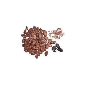 Raw Organic Cacao Beans 16 ozs.:  Grocery & Gourmet Food
