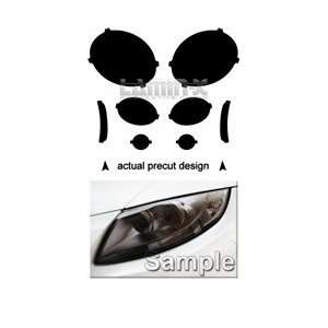  Fiat 500 (2011, 2012) Headlight Vinyl Film Covers by LAMIN 