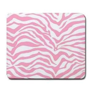 New Custom Mousepad Mouse Pad Mat Computer Zebra Print Animal Pink