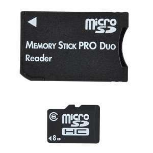   MS Pro Duo Adapter   Add 4GB to your microSDHC or MS Pro Duo Device