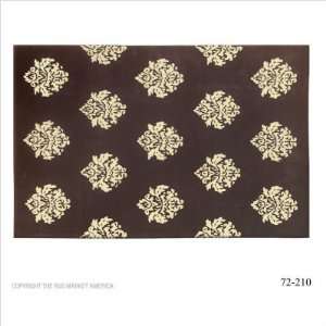  The Rug Market 72210 Transitional Aurora Choco / Ivory 