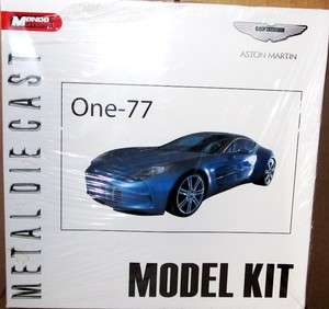 Mondo Motors 1/18 Aston Martin One 77 Die cast model kit  