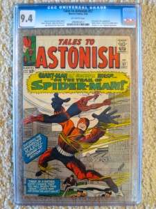Tales To Astonish #57 MARVEL 1964 CGC 9.4 NM Early Spider Man App 