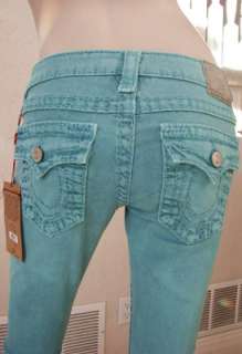  new 100 % authentic woman s billy super t jeans by true religion color