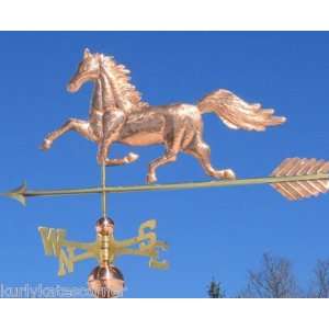  FABULOPUSLARGE COPPER HORSE WEATHERVANE 