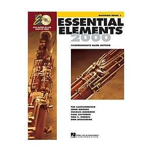   Essential Elements 2000 Plus DVD Bassoon Book 1 Musical Instruments