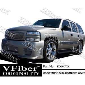   Tahoe XL 00 06 4dr VFiber FRP Outlaw 4pc Body Kit Automotive