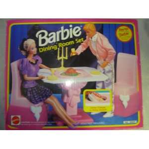  Barbie Dining Room Set: Toys & Games