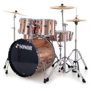  Sonor Smart Force Combo 5p Drum Set Brushed Copper 