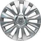 BRAND NEW CAR EXTERIOR 13 SILVER ROUTE 66 WHEEL TRIMS 