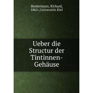    GehÃ¤use Richard, 1865 ,UniversitÃ¤t Kiel Biedermann Books