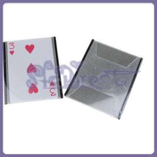 Plastic Illusion Card Sleeve Change Magic Trick Gimmick  