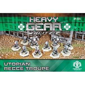  Heavy Gear Blitz Utopian   Recce Troupe Toys & Games