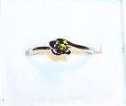 WOMANS 6.25 GREEN AUGUST BIRTHSTONE ZIRCONIC RING R269