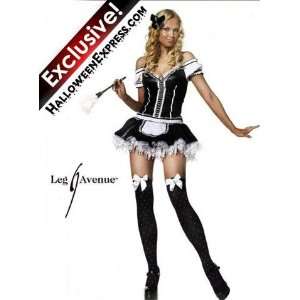  French Maid 2 Pc Sexy X Small: Office Products