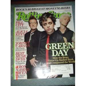  Rolling Stone Magazine Feb 24, 2005 Green Day: Everything 