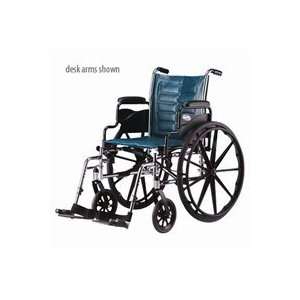 Invacare Tracer EX2 Wheelchair   20 Wide x 16 Deep   Fixed Full Arms