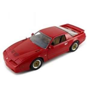  1989 Pontiac Firebird Trans Am Gta Diecast Red 1/18 Toys 