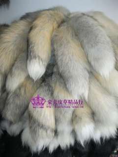 45cm/18inch Large/Huge Genuine fox tail Handbag Accessories/Ornaments 