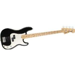  Fender American Special Precision Bass Black Maple 