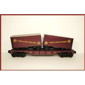    Lionel 6 16303 Pennsylvania Flat Car with Trailers: Toys & Games